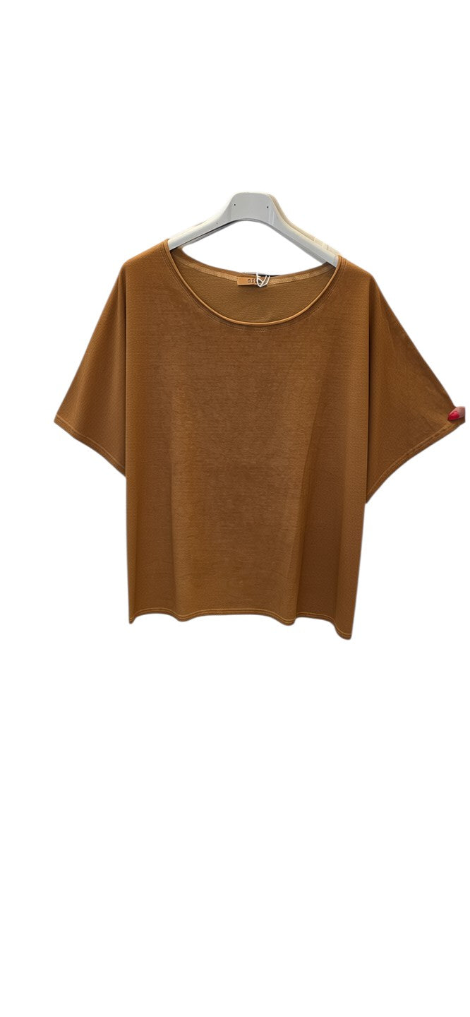 America Eagle Print Oversized Top / חולצת אוברסייז הדפס נשר אמריקה