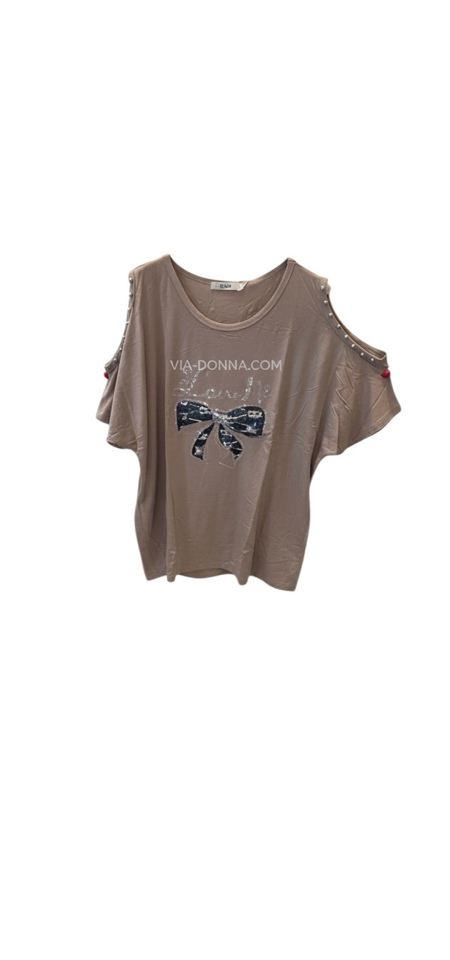 Love Me Bow Top / חולצת פפיון Love Me
