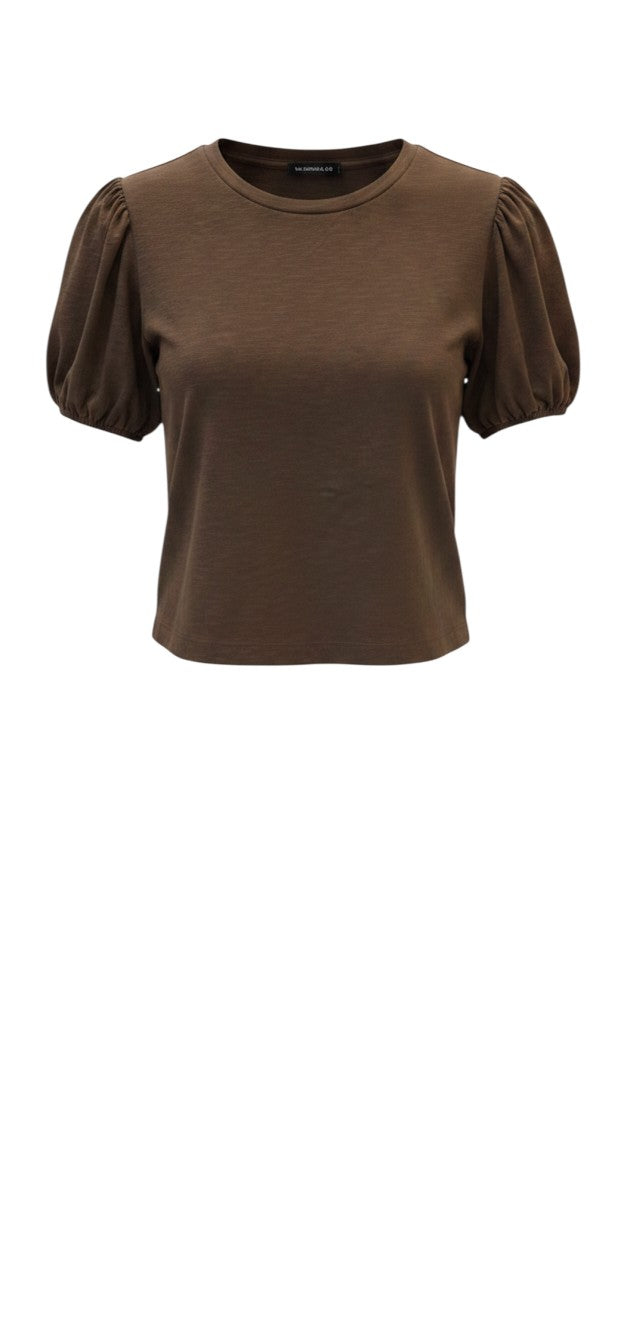 Basic Pink V-Neck Top / טי שירט V בייסיק ורודה