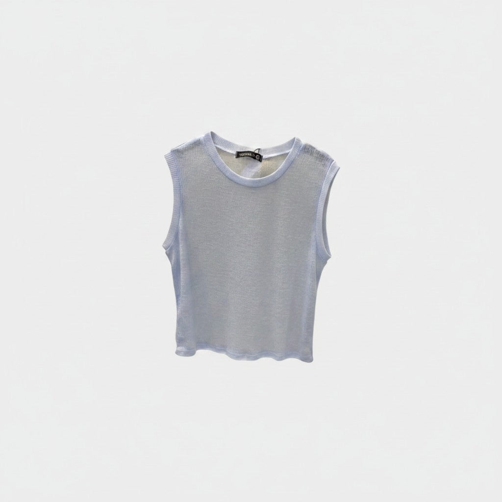גופיה מיקה 9980| Basic Rib Tank Top