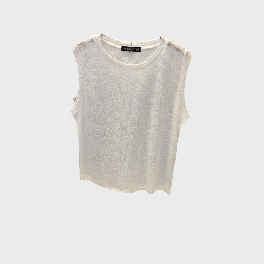 גופיה מיקה 9980| Basic Rib Tank Top