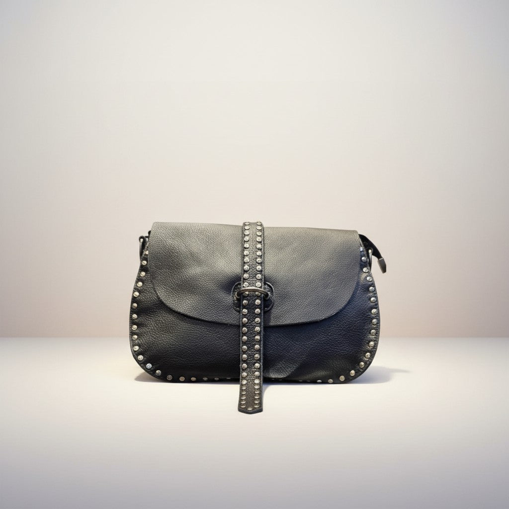 Stud Detail Crossbody Bag / תיק קרוסבודי ניטים