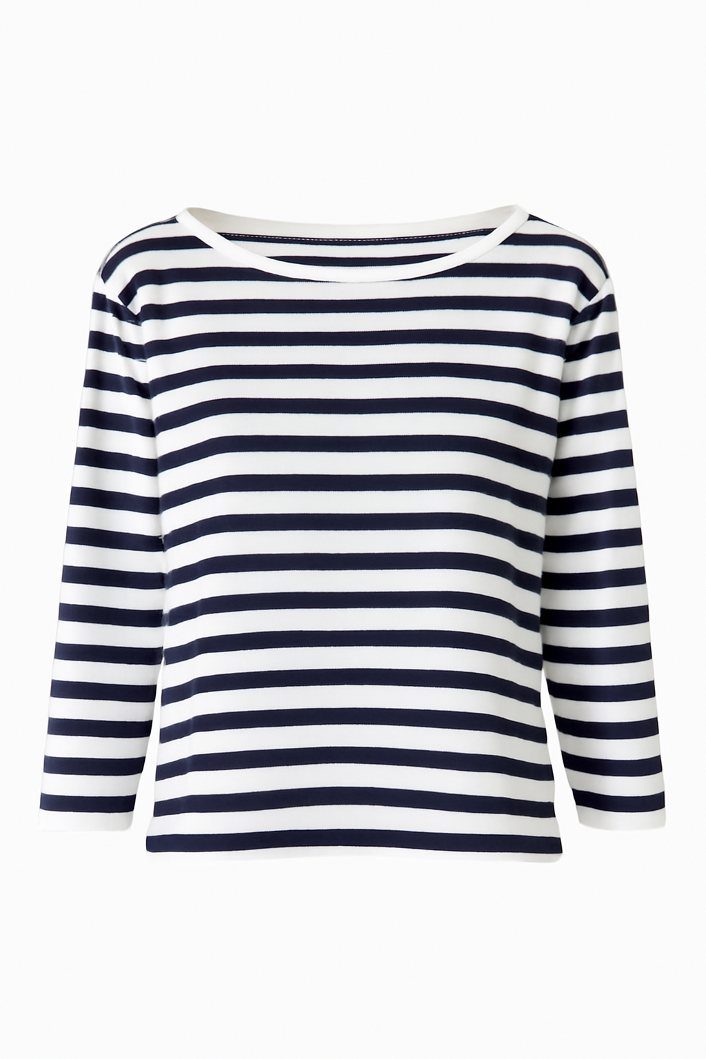 9856 חולצת פסים Casual Striped Long Sleeve Top
