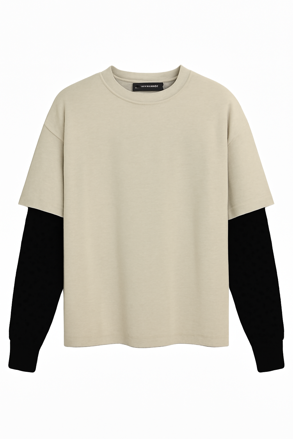 9872 חולצת רומי Casual Mesh Sleeve Top