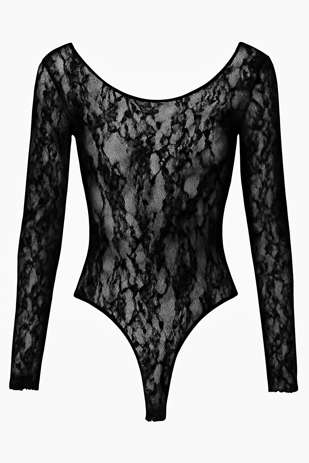 בגד גוף נואר 6060 | Noir Lace Bodysuit 6060