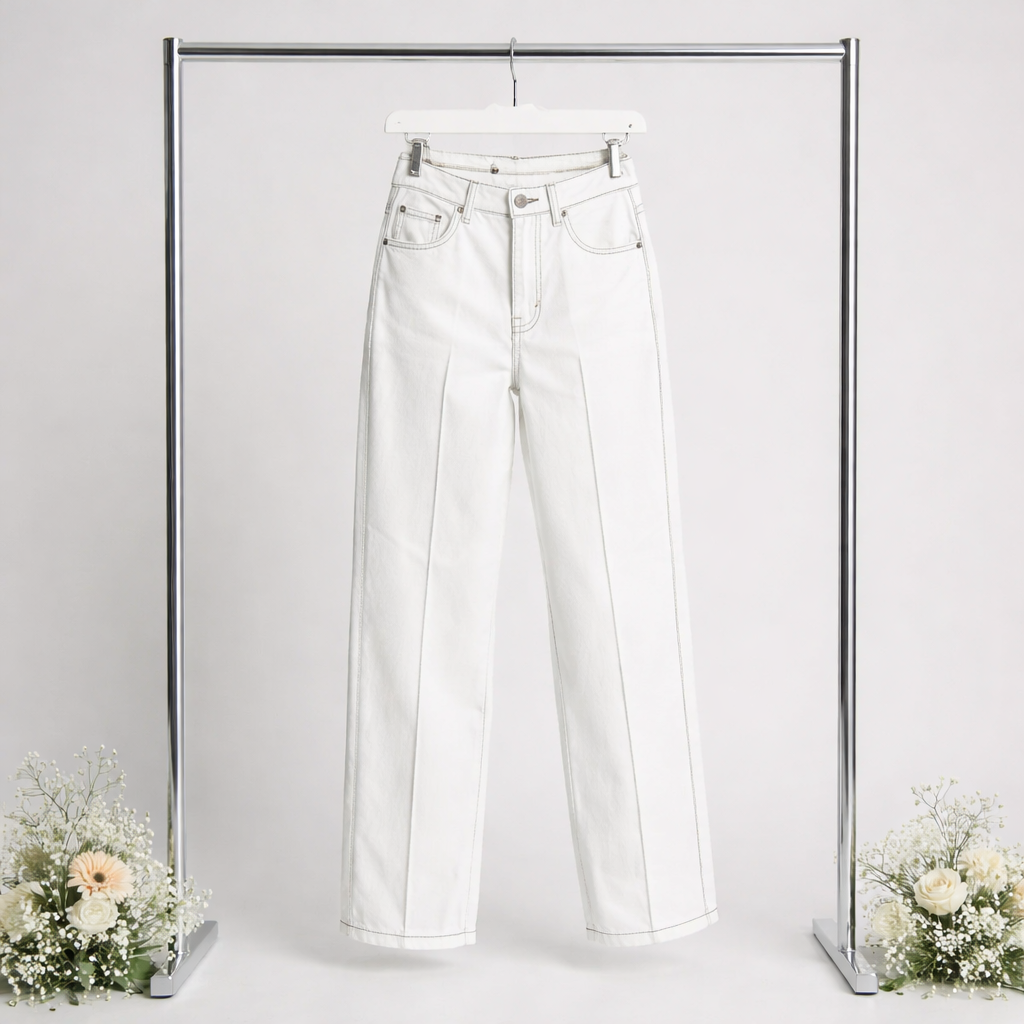 מכנס באגי תיפורים 20220101 | Baggy Stitch Detail Pants