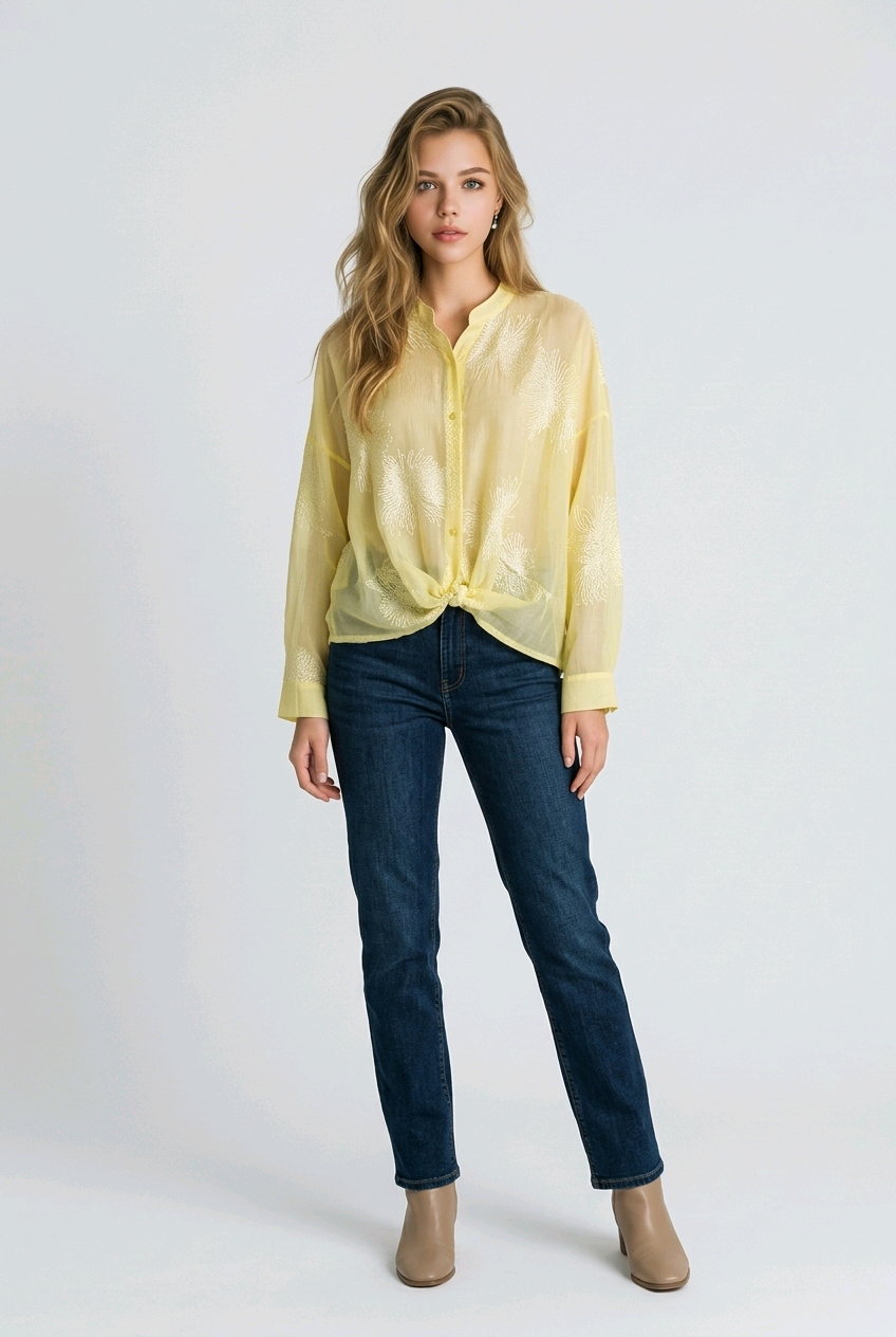 חולצת סטרץ' אלגנטית 1975 | Elegant Stretch Shirt 1975