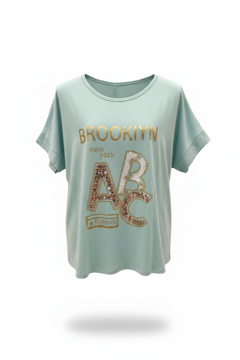 חולצת הדפס BROOKLYN 1963 | Brooklyn Print Shirt 1963