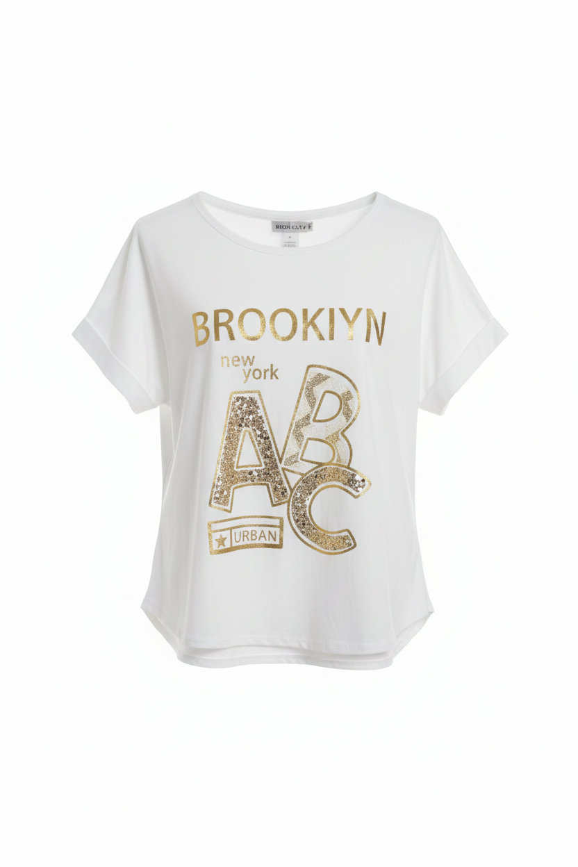 חולצת הדפס BROOKLYN 1963 | Brooklyn Print Shirt 1963