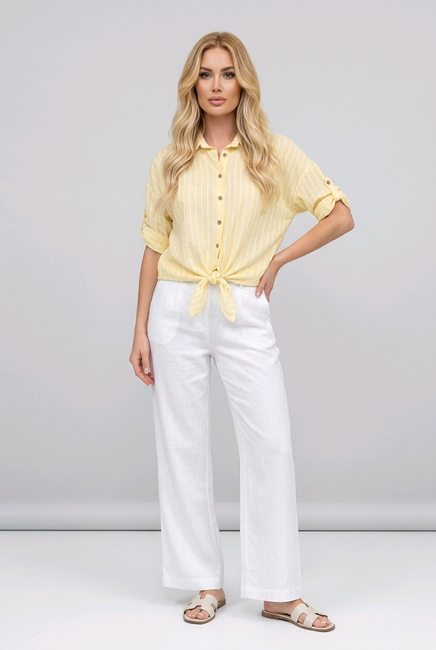 חולצת פסים קלאסית 2033 | Classic Stripe Shirt 2033