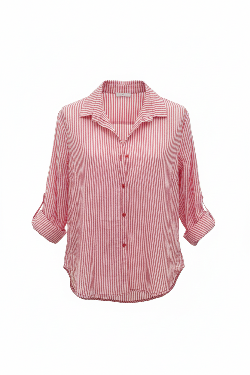 חולצת פסים קלאסית 2033 | Classic Stripe Shirt 2033