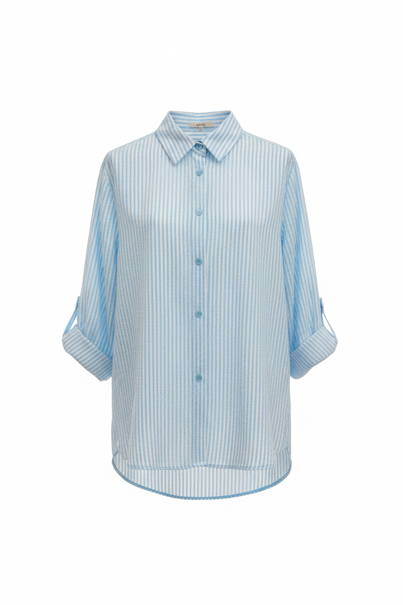 חולצת פסים קלאסית 2033 | Classic Stripe Shirt 2033
