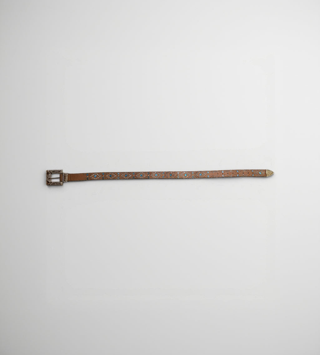 Crystal Detail Belt / חגורת אבנים מעוטרת
